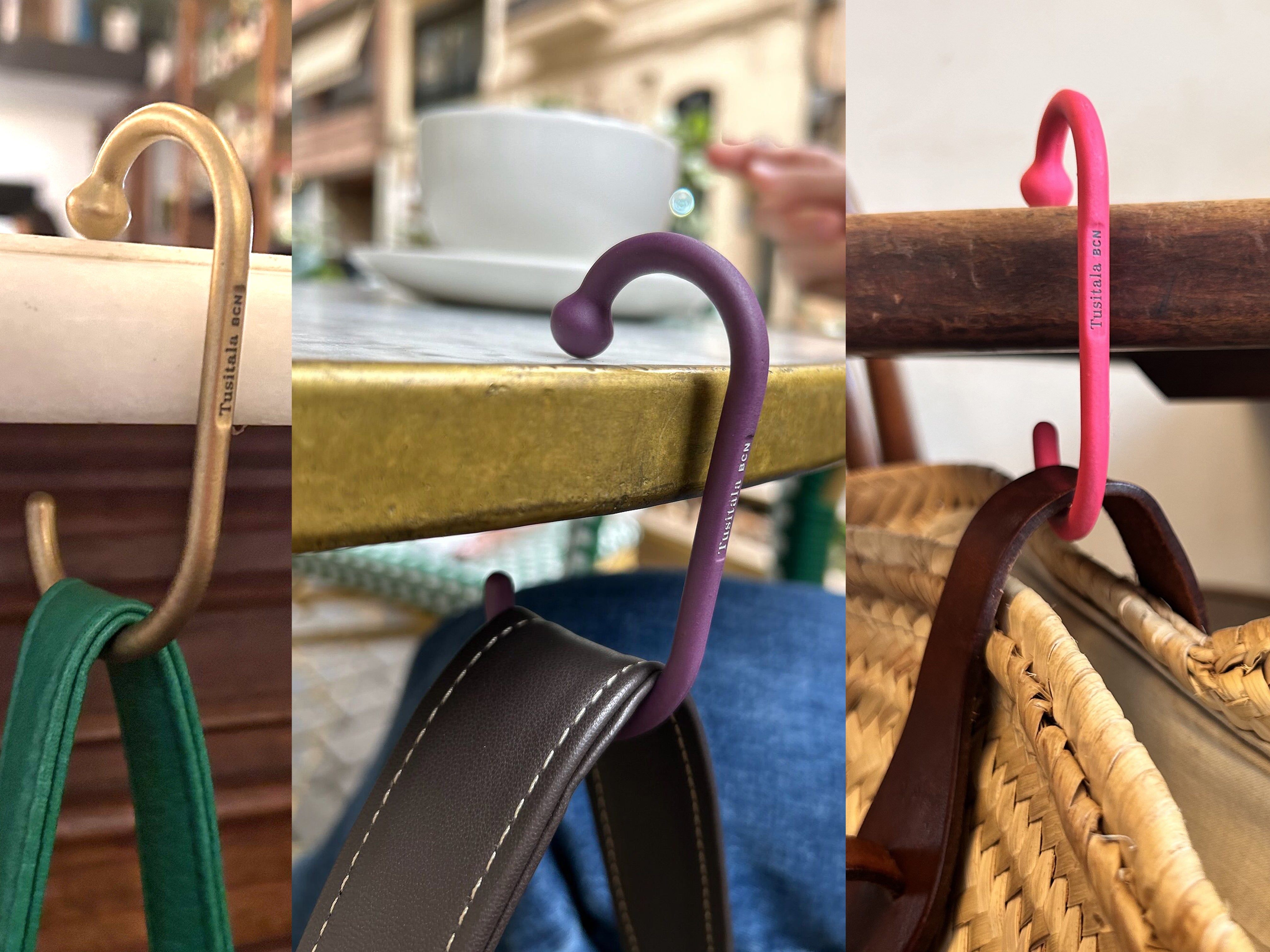 Gancho para bolsos: CuelgaB - Bag Hook