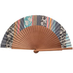 Cargar imagen en el visor de la galería, Abanico Must Blonda - de Madera y Algodón - Original y Artesanal
