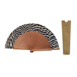Load image into Gallery viewer, Must Zebra Fan - Wooden and Cotton - Original and Handmade
