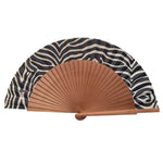 Load image into Gallery viewer, Must Zebra Fan - Wooden and Cotton - Original and Handmade
